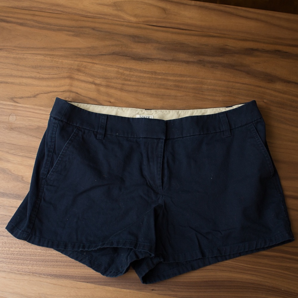 J Crew: Blue 3" shorts